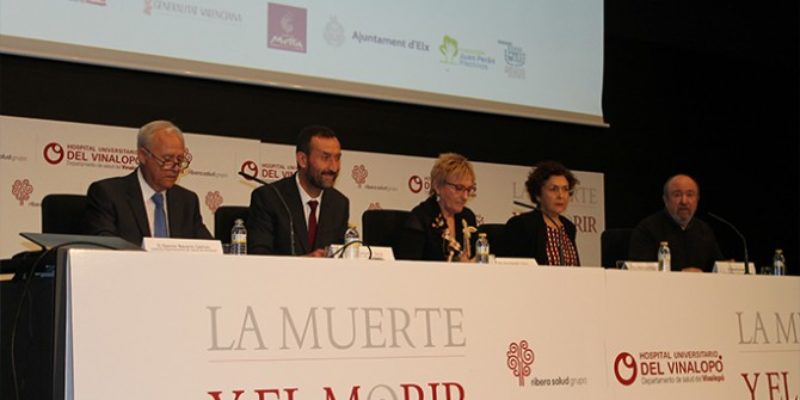 La Consellera de Sanidad, Ana Barceló, inaugura la XIV jornada “La Muerte y el Morir” organizada por Vinalopó Salud.