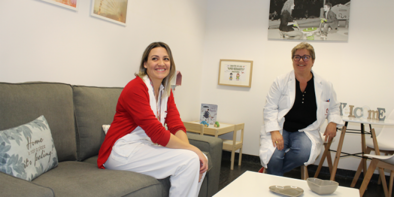 El Hospital Universitario del Vinalopó habilita una sala para familias de niños hospitalizados.