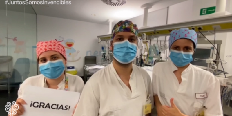 “Gracias niños y niñas por vuestro comportamiento durante el Estado de Alarma”
