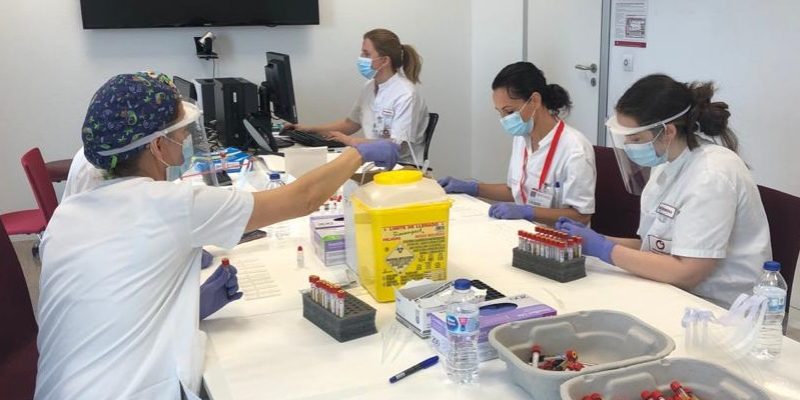 Solo el 4% de los profesionales del Departamento de Salud de Vinalopó dan positivo asintomático en COVID19