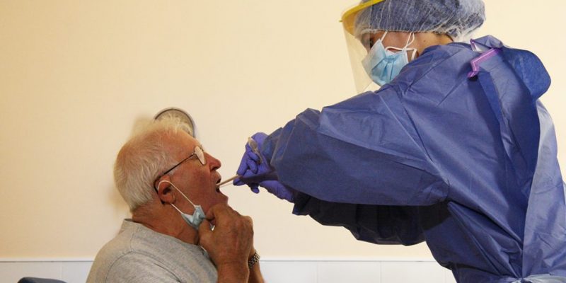 El Hospital Universitario del Vinalopó habilita una carpa médica para centralizar las pruebas diagnósticas de Covid19 y garantizar la seguridad sus pacientes