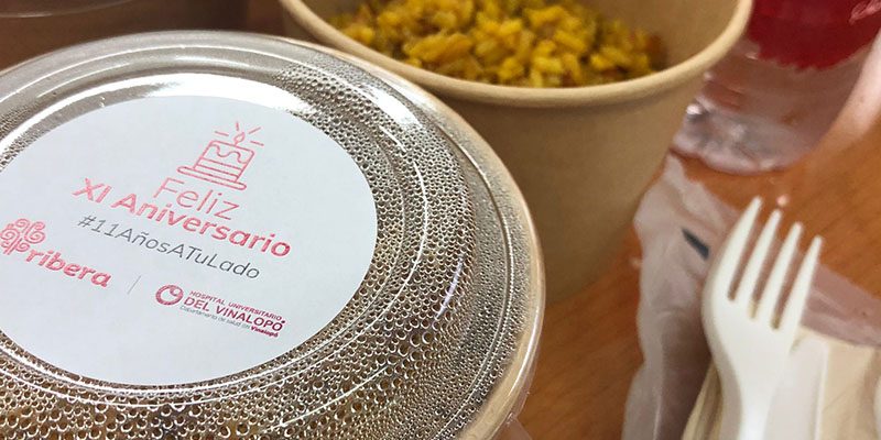 Cocinan para el Departamento de salud del Vinalopó en agradecimiento a su trabajo desde el inicio de la pandemia