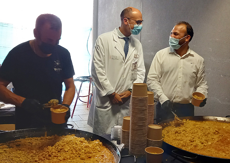 agradecimiento paella