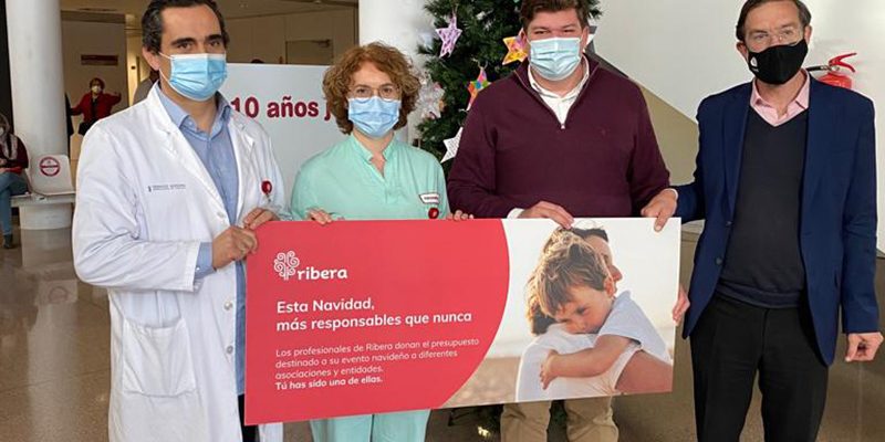 Profesionales de Ribera en el Hospital Universitario del Vinalopó repartirán alimentos como voluntarios junto a la asociación Conciénciate