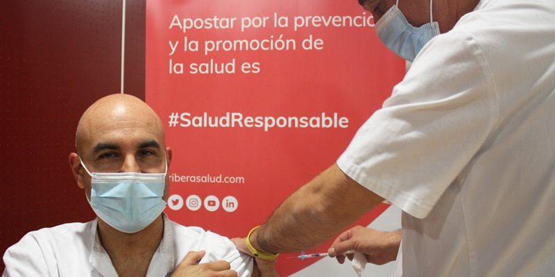 Más del 90% de profesionales del Departamento de salud del Vinalopó ya se ha vacunado de la tercera dosis contra el Covid19 en sólo 24 horas