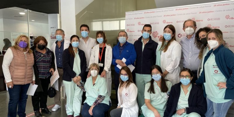 El centro de Salud Toscar del Departamento de Salud del Vinalopó celebra su 25º aniversario