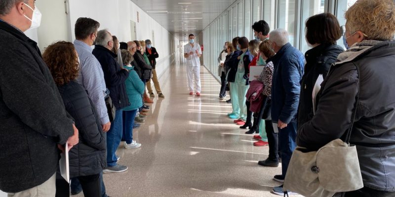 El  Hospital Universitario del Vinalopó, pionero en ofrecer visitas  prequirúrgicas para reducir el estrés antes de una operación de corazón
