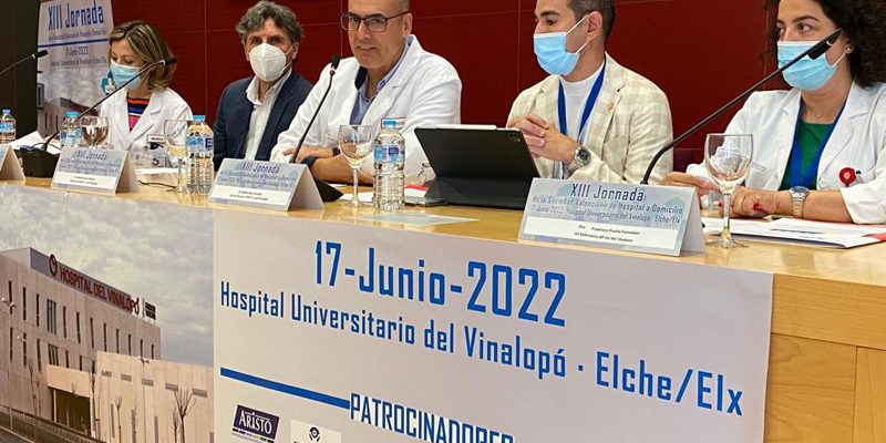 Alrededor de 100 profesionales se dan cita en el Hospital Universitario del Vinalopó en la “XIII Jornada de la Sociedad Valenciana de Hospitalización a Domicilio”
