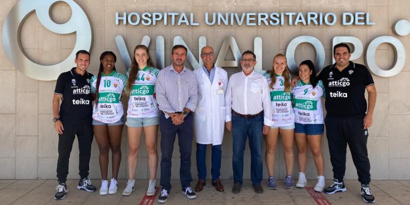 El Hospital Universitario del Vinalopó firma un convenio con el Club Balonmano Elche