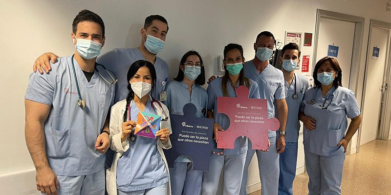 El Hospital Universitario del Vinalopó se suma a la iniciativa “Puedo ser la pieza que otros necesitan”