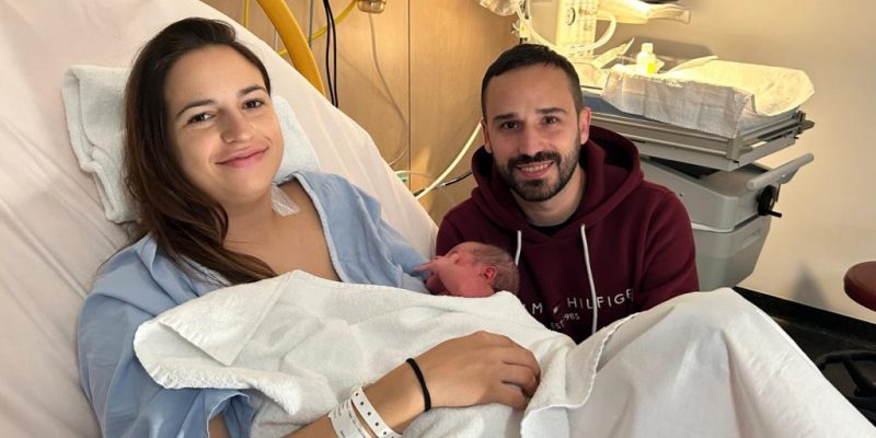 El Hospital Universitario del Vinalopó recibe al primer bebé del año de la Comunidad Valenciana