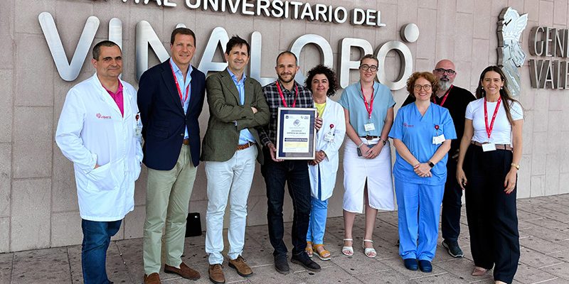 El Hospital del Vinalopó, primera empresa sanitaria de España en conseguir el Distintivo de Empresa Saludable del Instituto de Seguridad y Bienestar Laboral