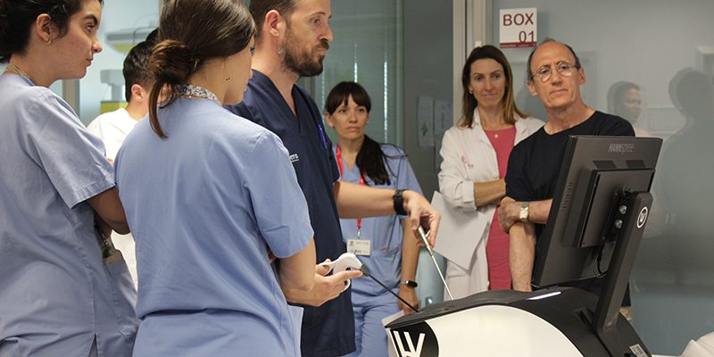 Profesionales del Hospital del Vinalopó se forman en cirugía laparoscópica con simuladores de anatomía hiperrealista