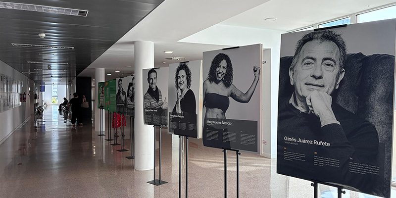 El Hospital Universitario del Vinalopó y ALCER inauguran emotiva exposición en el Día Nacional del Donante “45 años transformando vidas”￼