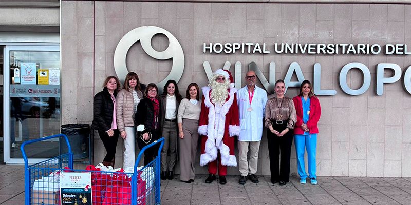 El Hospital Universitario del Vinalopó acerca la magia de la Navidad a pacientes y familias