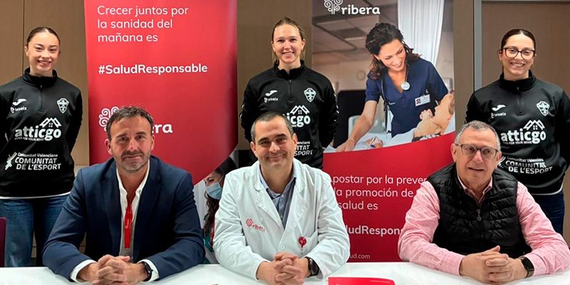 El Hospital Universitario del Vinalopó renueva su convenio con el Club Balonmano Elche￼